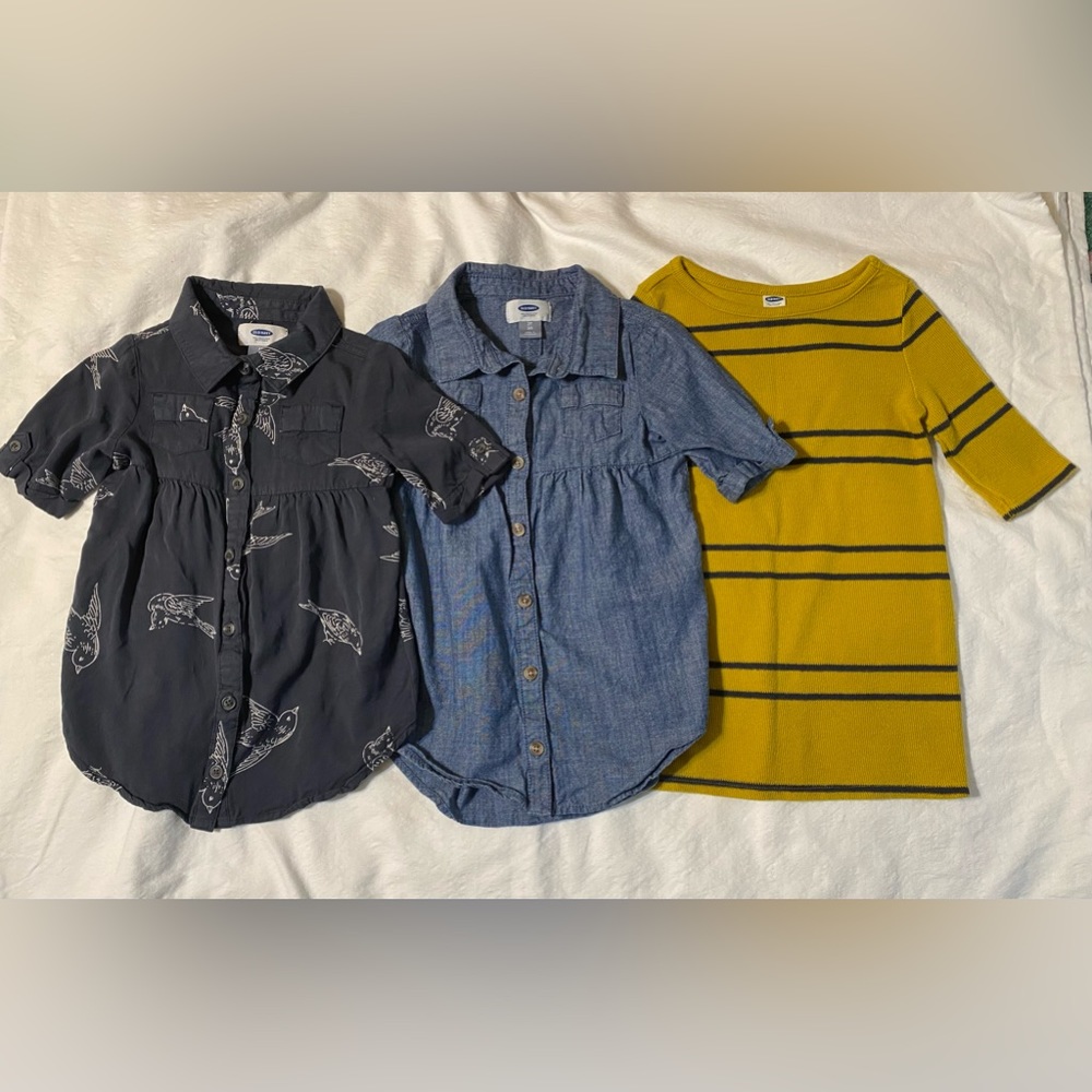 Set of 3 Old Navy Toddler Girls size 2T Fall Dresses